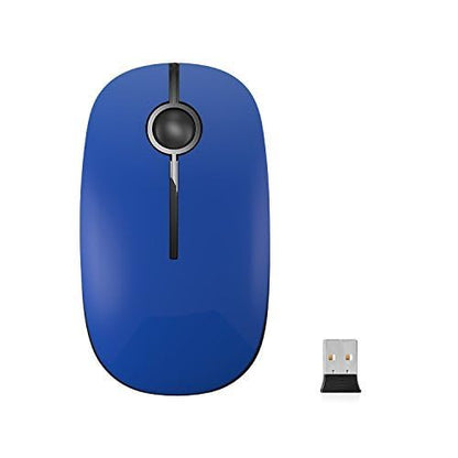 VssoPlor Wireless Mouse - Black & Gold