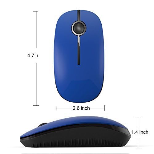 VssoPlor Wireless Mouse - Black & Gold