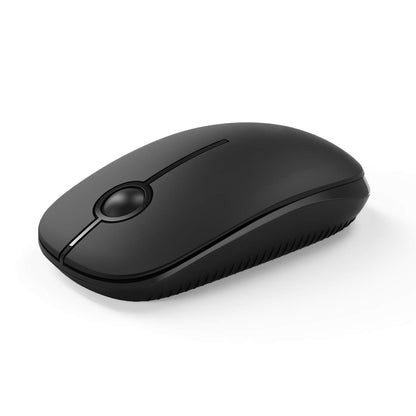 VssoPlor Wireless Mouse - Black & Gold
