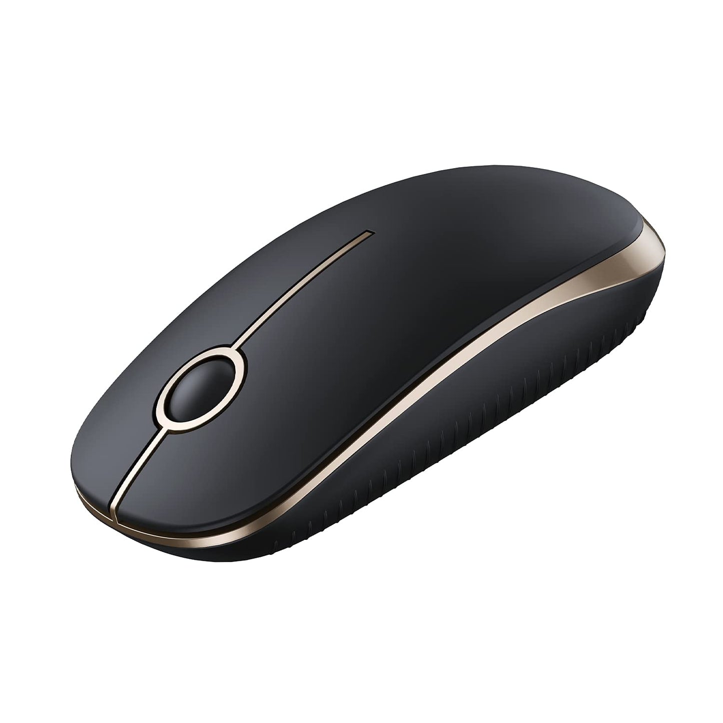 VssoPlor Wireless Mouse - Black & Gold