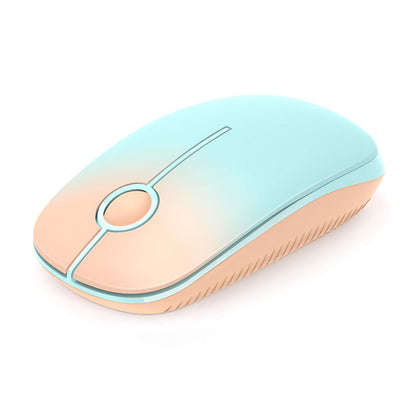 VssoPlor Wireless Mouse - Black & Gold