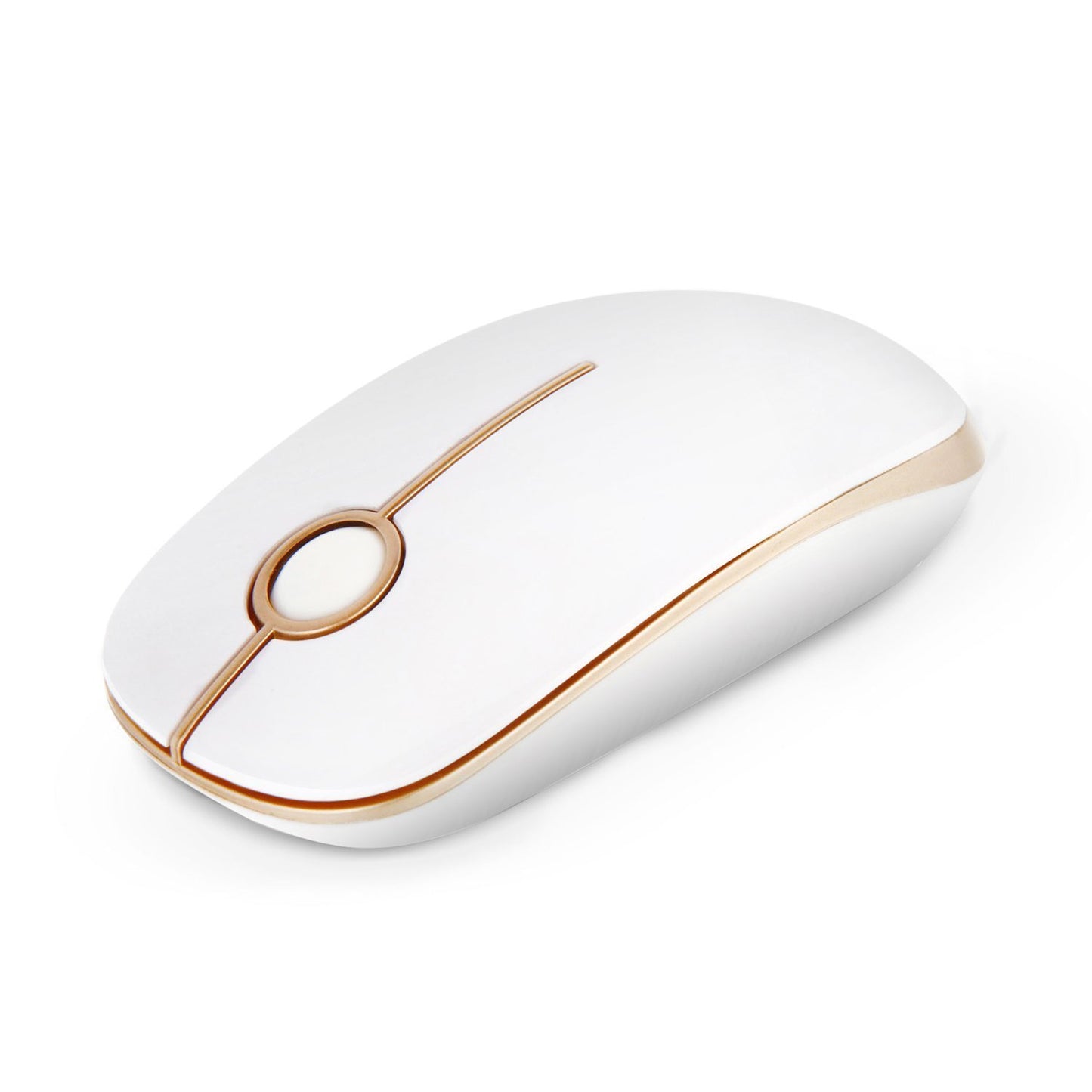 VssoPlor Wireless Mouse - Black & Gold