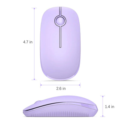 VssoPlor Wireless Mouse - Black & Gold