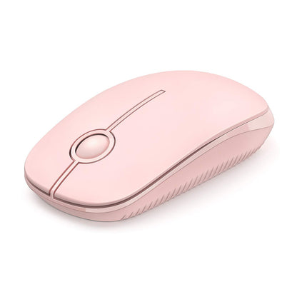 VssoPlor Wireless Mouse - Black & Gold