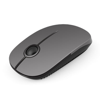 VssoPlor Wireless Mouse - Black & Gold