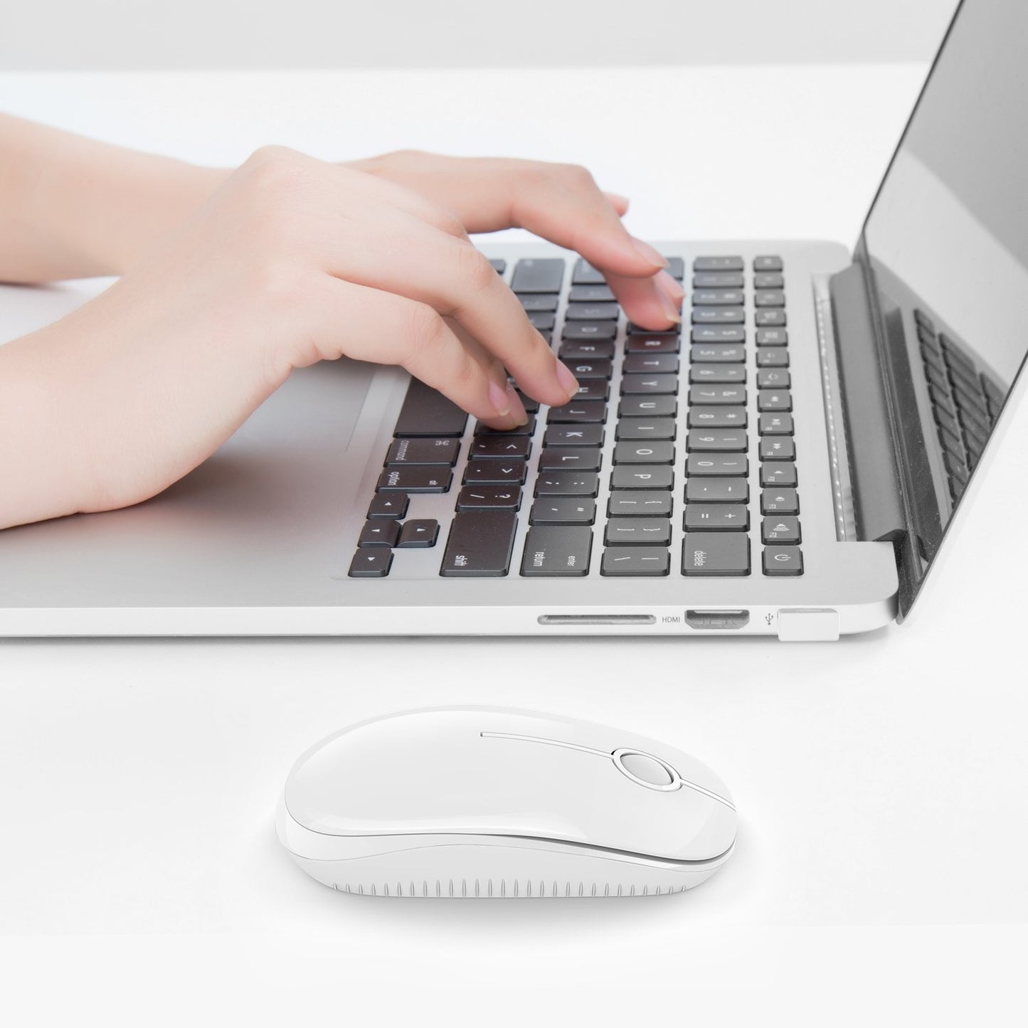 VssoPlor Wireless Mouse - Black & Gold