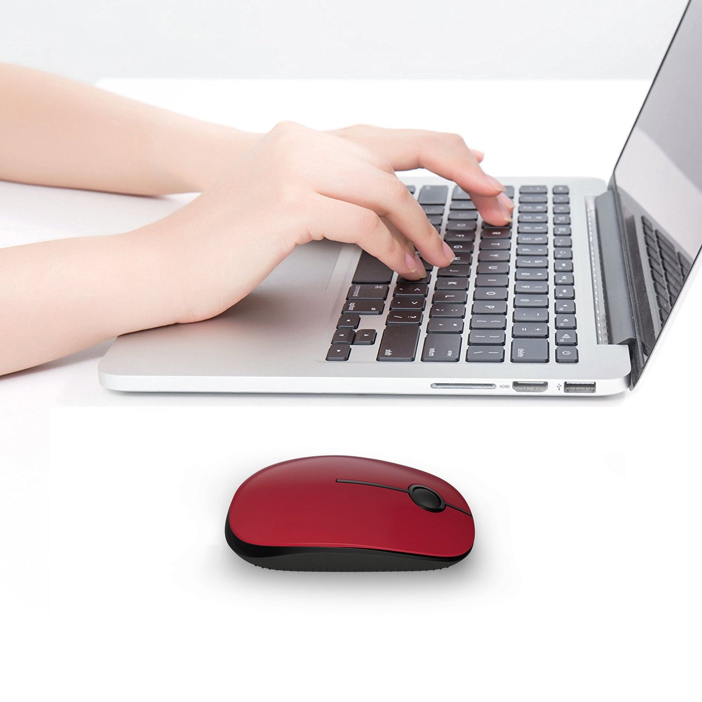 VssoPlor Wireless Mouse - Black & Gold
